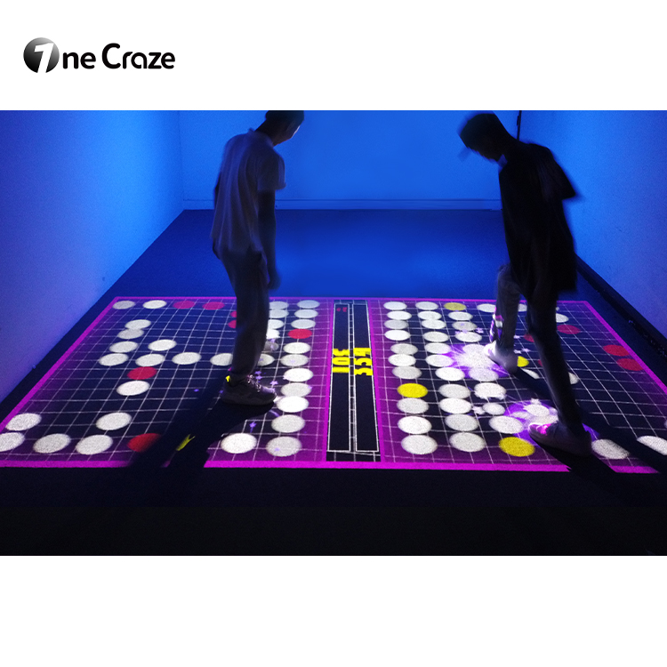 interactive floor projection