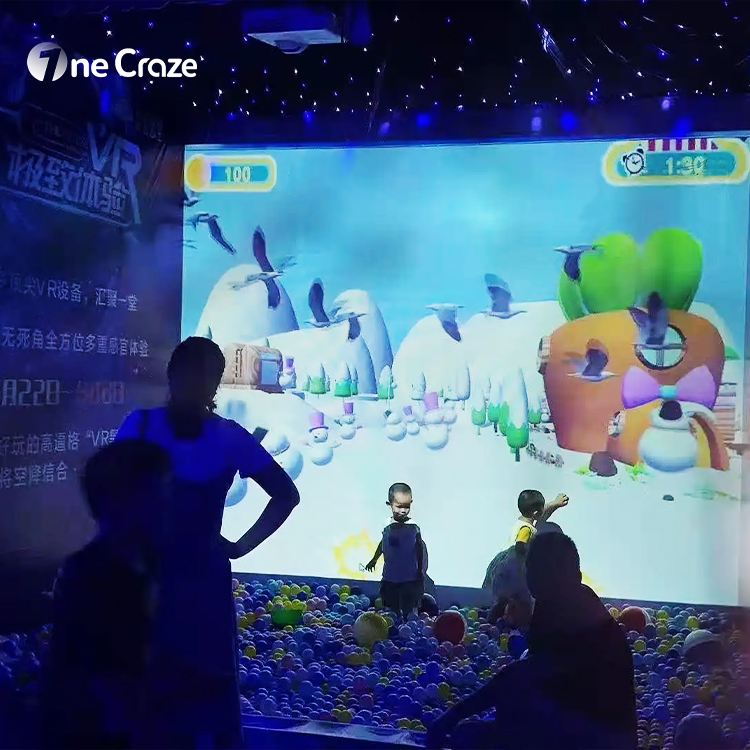 interactive wall projection system