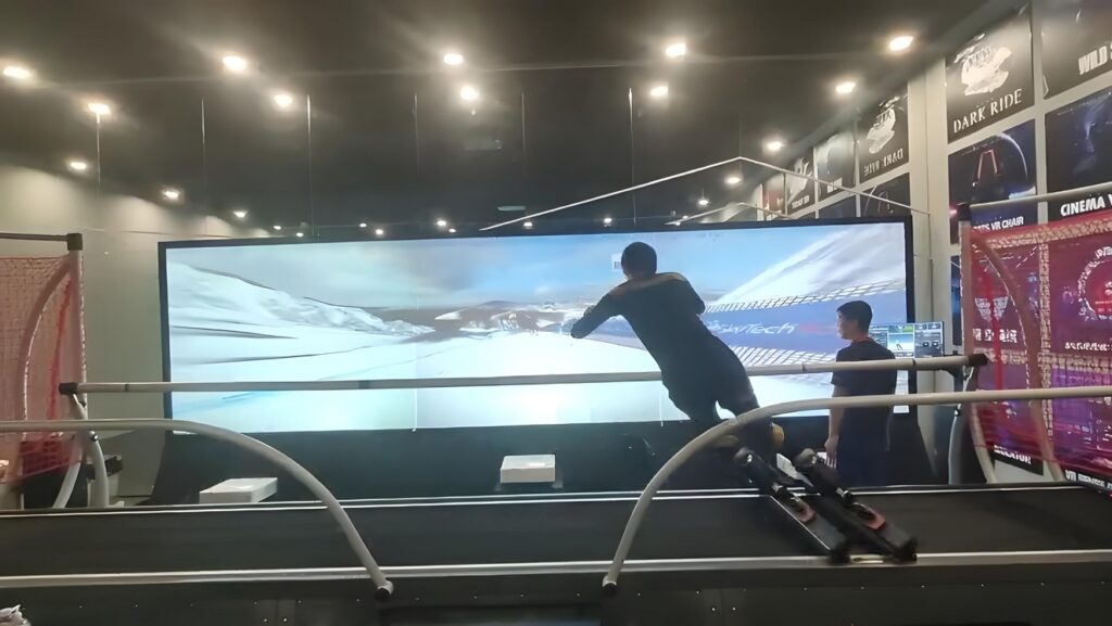 Is an Indoor Interactive Ski Train Simulator & AR Sports Fitness the Future of Home Workouts?