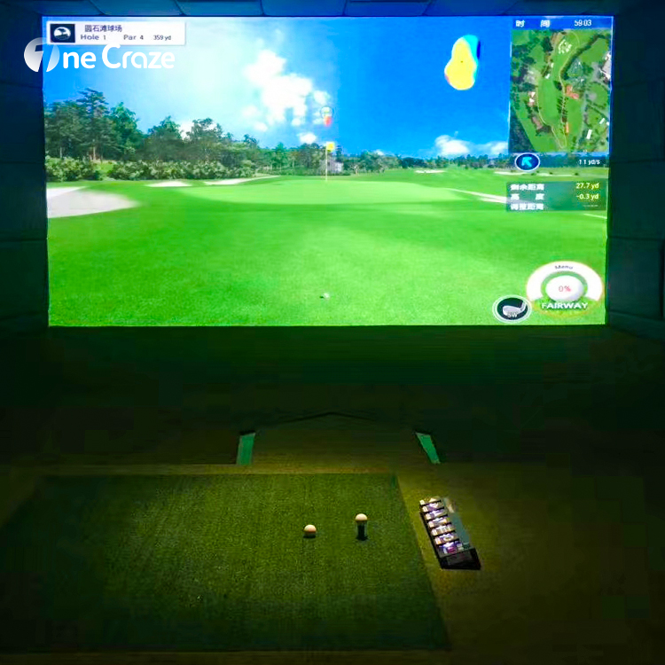 trackman golf simulator