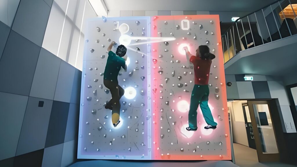 Interactive Rock Climbing Activation Game with Laser Chamber: A New Dimension of Entertainment