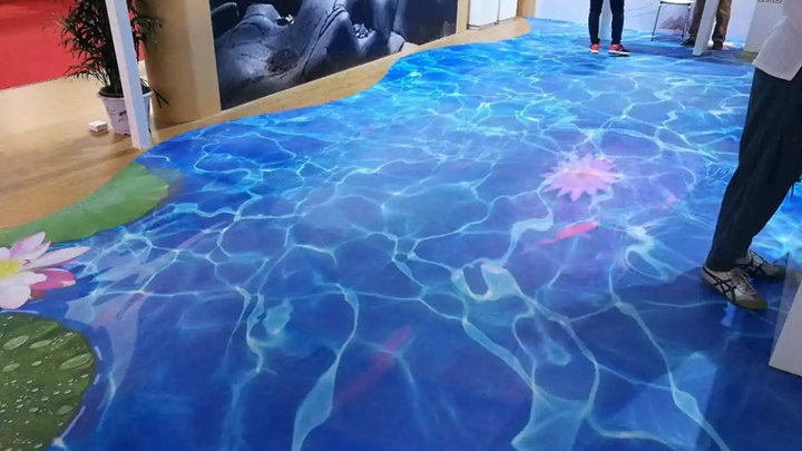 How to Implement an Interactive Floor Projector Project Solution for Fitness and Yoga Rooms?