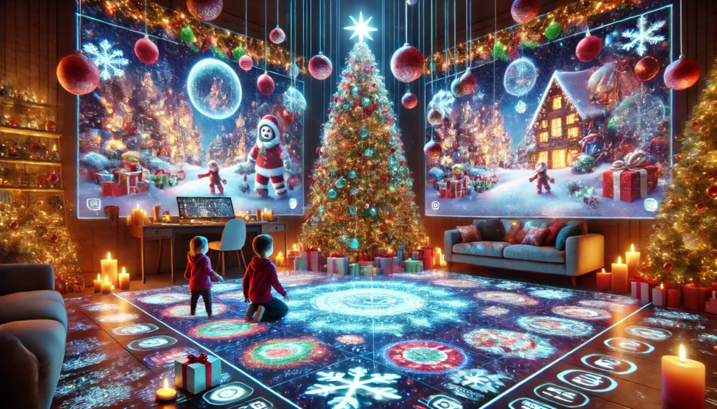 How to Decorate Your Christmas Room with 3D Holographic Projector Technology?