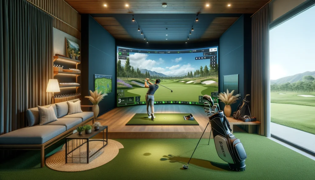 AR Digital Golf Sports Training Simulator for Home: Is This the Future of Golf?